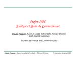 Projet ABC Analyse et Base de Connaissance