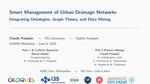 Smart Management of Urban Drainage Networks: Integrating Ontologies, Graph Theory, and Data Mining